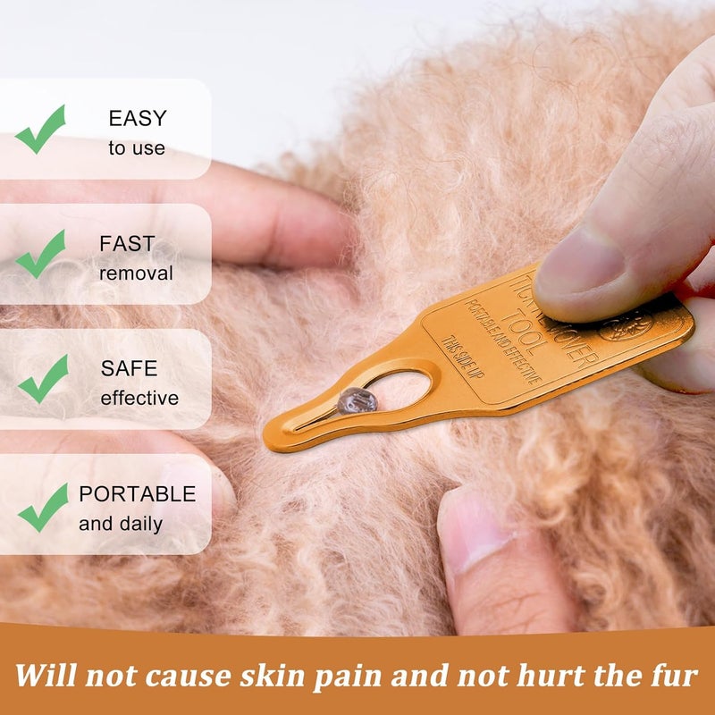 Wallace Forge Tick Remover Tool Portable with Tick Removal Tweezers Suitable for Pet and Humans, Safe and Reliable, Quick Highly Effective, Pain-Free, Essential Tick Remover Key Tools for Outdoor Activities-3 Pack - Image 2